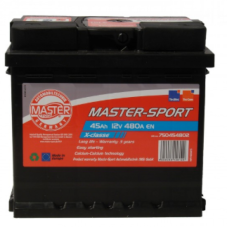 Akumulator MASTER-SPORT 12V 45Ah 480A